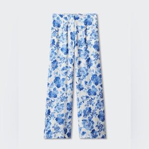 Floral palazzo pants